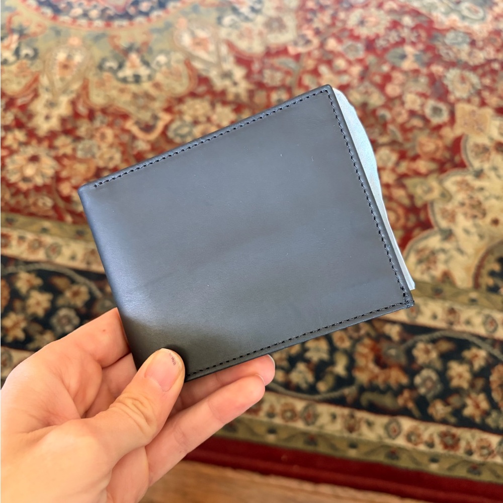 Men's NEW Black Leather Wallet